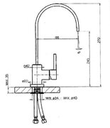 Смеситель Smeg ME1A фото 2 в Краснодаре