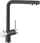 Смеситель Blanco Fontas Silgranit антрацит фото в Краснодаре