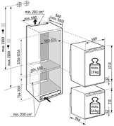 Встраиваемый холодильник Liebherr IXRF 5600 (IRe 4100 + IFNe 3503) фото 4 в Краснодаре