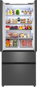 Отдельностоящий холодильник Weissgauff WFD 450 Built-in Inverter NoFrost Dark Inox фото 4 в Краснодаре