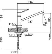Смеситель Smeg MFQ7-IS фото 3 в Краснодаре