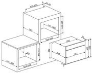 Микроволновая печь Smeg SF4309MX фото 2 в Краснодаре