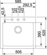 Мойка Франке MRG 610-58 миндаль фото 2 в Краснодаре Мойка Franke MRG 610-58 миндаль фото 2 в Краснодаре