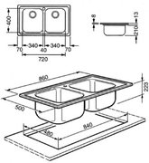 Мойка Smeg LM862 фото 2 в Краснодаре