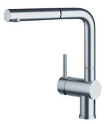 Смеситель Бланко Linus-S рычаг слева нержавеющая сталь фото в Краснодаре Смеситель Blanco Linus-S рычаг слева нержавеющая сталь фото в Краснодаре