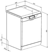 Посудомоечная машина Smeg LSA6439X2 фото 3 в Краснодаре