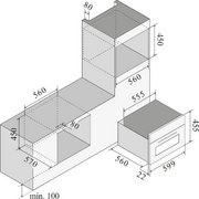 Духовой шкаф Ilve 645GHSW1/BK фото 2 в Краснодаре