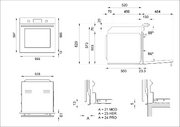 Духовой шкаф Bertazzoni FMOD6115ELB1 фото 4 в Краснодаре
