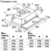 Встраиваемая вытяжка Bosch DFT63CA20Q фото 3 в Краснодаре