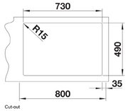 Мойка BLANCO ANDANO 700-IF/A нержавеющая сталь, клапан-автомат фото 4 в Краснодаре Мойка BLANCO ANDANO 700-IF/A нержавеющая сталь, клапан-автомат фото 4 в Краснодаре