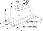 Встраиваемая вытяжка Asko CC4527S фото 3 в Краснодаре