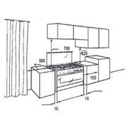 Газовая плита Korting CKE 68041 CRI фото 3 в Краснодаре