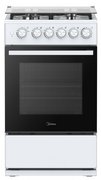 Газовая плита Midea MFO-M4G20T0E(WH) фото 2 в Краснодаре