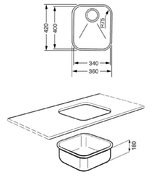 Мойка Смег UM40RA2 фото 2 в Краснодаре Мойка Smeg UM40RA2 фото 2 в Краснодаре