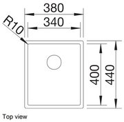Мойка BLANCO CLARON 340-IF нержавеющая сталь Durinox фото 3 в Краснодаре Мойка BLANCO CLARON 340-IF нержавеющая сталь Durinox фото 3 в Краснодаре