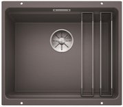 Мойка Бланко ETAGON 500-U SILGRANIT PuraDur темная скала фото в Краснодаре Мойка Blanco ETAGON 500-U SILGRANIT PuraDur темная скала фото в Краснодаре