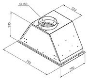 Вытяжка Zigmund Shtain K 003.71 S фото 2 в Краснодаре