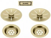 Набор декоративных элементов Blanco C-overflow и InFino® Satin Gold (две чаши) 203477