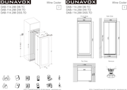 Винный шкаф Dunavox DAB-114.288DW.TO фото 4 в Краснодаре