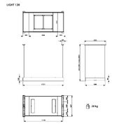 Вытяжка Falmec LIGHT 120 BLACK фото 4 в Краснодаре