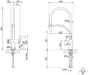 Смеситель Smeg MID20MN фото 2 в Краснодаре