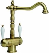 Смеситель Франке Old England Clear Water бронза фото в Краснодаре Смеситель Franke Old England Clear Water бронза фото в Краснодаре