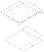 Варочная панель Teka IBC 64000 TTC BLACK фото 2 в Краснодаре