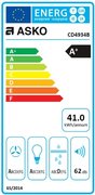 Вытяжка Asko CD4934B фото 3 в Краснодаре