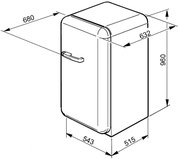 Холодильник Smeg FAB10HRB фото 2 в Краснодаре