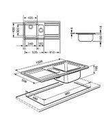 Мойка Смег LE102S фото 2 в Краснодаре Мойка Smeg LE102S фото 2 в Краснодаре