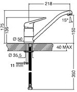 Смеситель Smeg MF11A2 фото 3 в Краснодаре