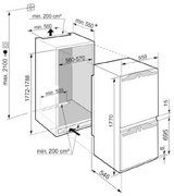 Встраиваемый холодильник Liebherr ICBNdi 5153 Премиум (Prime) фото 3 в Краснодаре
