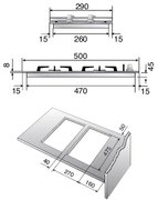 Варио-прибор (ДОМИНО) Ilve H30V/ IX фото 2 в Краснодаре