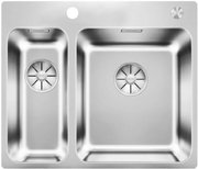 Мойка Blanco Solis 340/180-IF/A нержавеющая сталь полированная клапан-автомат InFino 526132 фото в Краснодаре