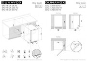 Винный шкаф Dunavox DAU-45.125DOP.TO фото 3 в Краснодаре