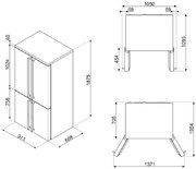 Холодильник Smeg FQ60CPO5 фото 4 в Краснодаре