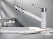 Смеситель Бланко Kano 525030 Silgranit белый фото 2 в Краснодаре Смеситель Blanco Kano 525030 Silgranit белый фото 2 в Краснодаре