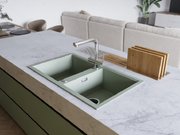 Мойка Omoikiri Kitagawa 83-2-U WG фото 3 в Краснодаре