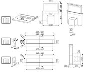 Встраиваемая вытяжка Smeg KDD90CNE фото 4 в Краснодаре