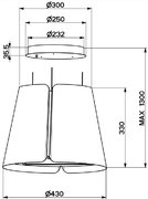 Вытяжка Faber BEAT DB MATT F45 фото 3 в Краснодаре