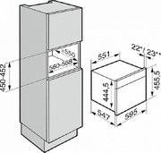 Встраиваемая пароварка с СВЧ Miele DGM7840 OBSW фото 3 в Краснодаре