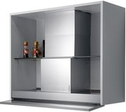 Встраиваемая вытяжка Falmec GREEN TECH MOVE 90 inox vetro nero (800) фото 3 в Краснодаре