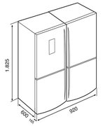 Холодильник Teka NFE 900 X фото 3 в Краснодаре