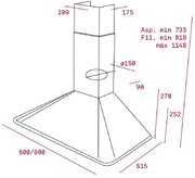 Вытяжка Teka DOS 90 BEIGE-BRASS фото 2 в Краснодаре