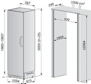 Встраиваемая морозильная камера V-ZUG V6000 Supreme FR6T-51099 L фото 4 в Краснодаре