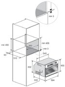 Духовой шкаф Fulgor Milano FCO 4512 TM BK фото 4 в Краснодаре