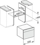 Встраиваемая комби-пароварка Miele DGC 7840 OBSW фото 4 в Краснодаре