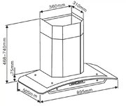 Вытяжка Zigmund Shtain K 246.91 W фото 2 в Краснодаре