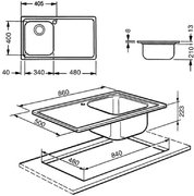 Мойка Смег LLR861 фото 2 в Краснодаре Мойка Smeg LLR861 фото 2 в Краснодаре
