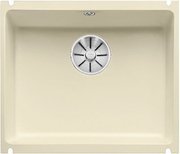 Мойка Blanco SUBLINE 500-U керамика отводная арматура InFino® жасмин Мойка Blanco SUBLINE 500-U керамика отводная арматура InFino® жасмин